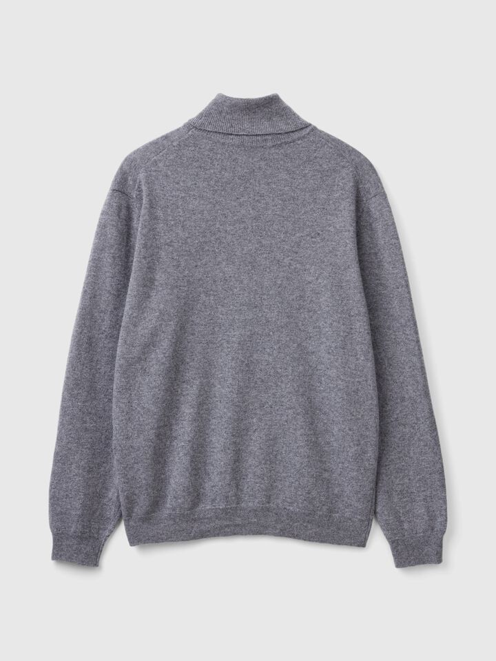 TURTLE NECK SWEATER Homme image number 5
